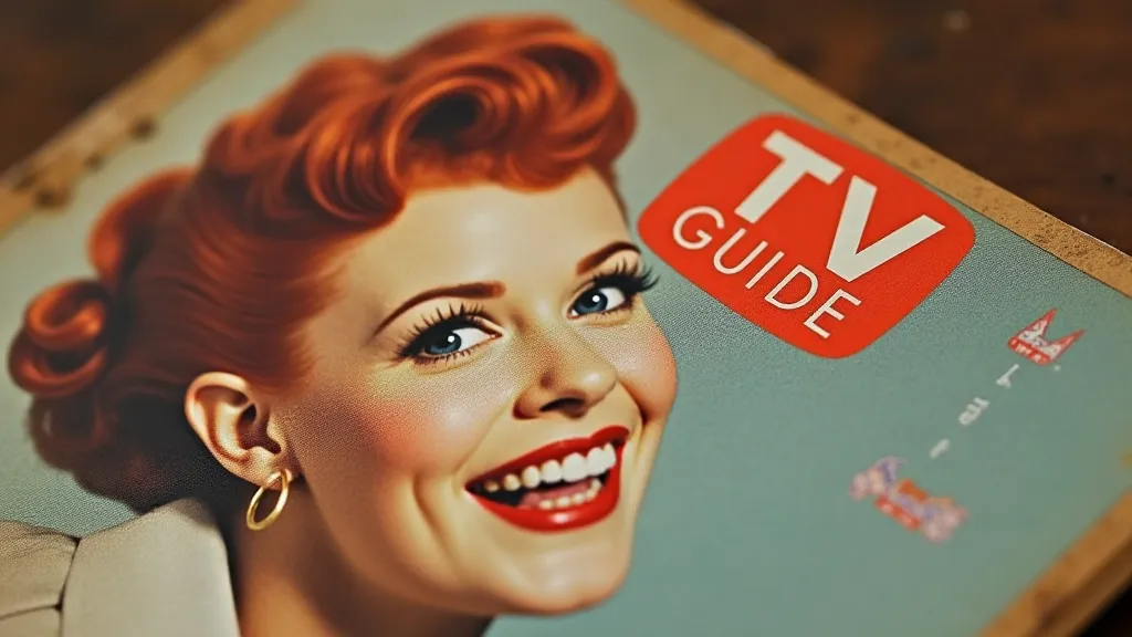 1955 'I Love Lucy' TV Guide Cover