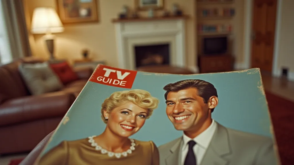 Vintage TV Guide Cover